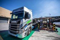 Transordizia incorpora cinco unidades Scania de gas a su flota