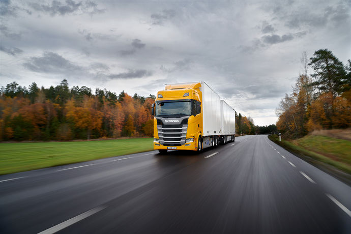 Scania lidera el mercado de camiones al cierre del primer trimestre del año
