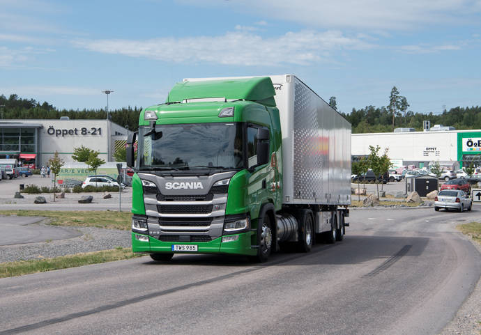 Scania Ibérica cierra 2018 como líder de mercado en camiones de 16 toneladas