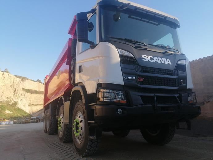 Gravera Can Herráez S.L. incorpora un vehículo Scania Heavy Tipper