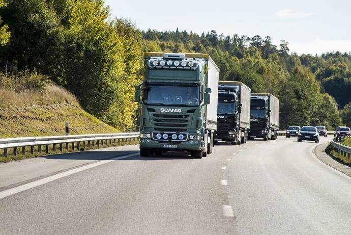 Platooning: Scania lidera su desarrollo