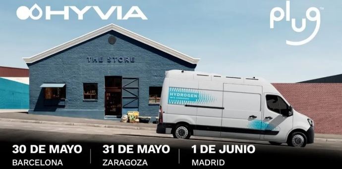 Hyvia y Plug presentarán la furgoneta Renault Master Van H2-Tech