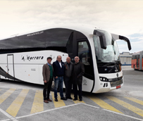 Sunsundegui entrega el nuevo SC7 a Autobuses Ángel Herrera