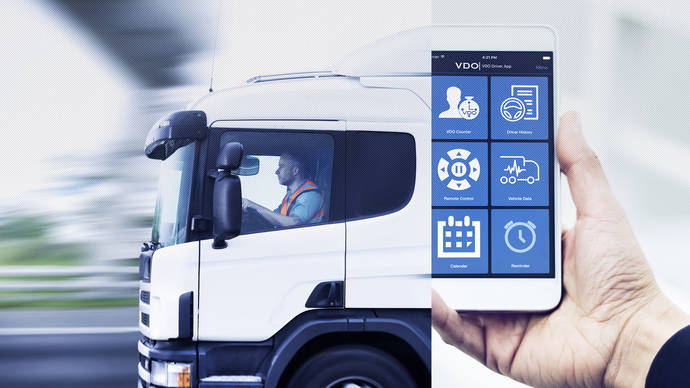 Smartlink conecta con el tacógrafo digital y permite acceder a apps profesionales que facilitan el trabajo diario de los conductores.