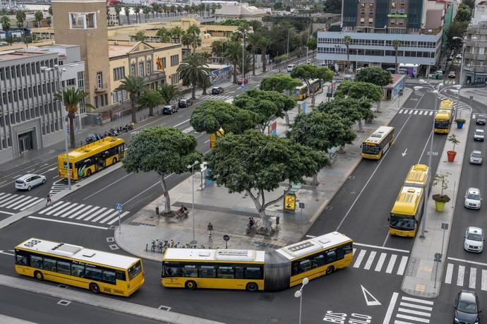 Guaguas Municipales invertirá nueve millones en adquirir 10 megabuses de 21 metros