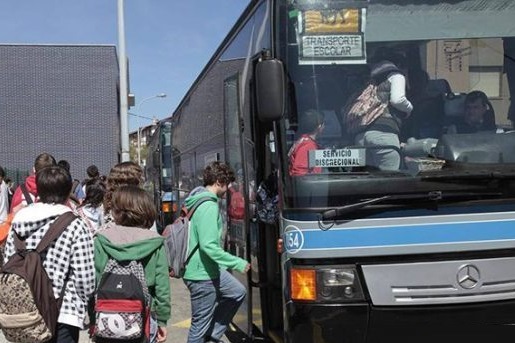 Los daños a los buses escolares de Málaga, estimados en 90.000 euros