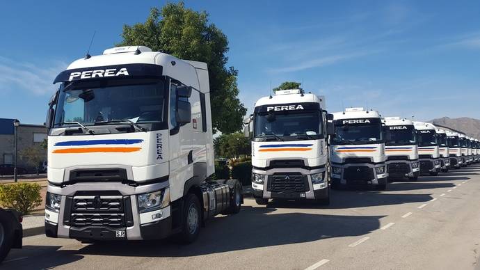 Transportes Perea aumenta su flota con 29 Renault Trucks T