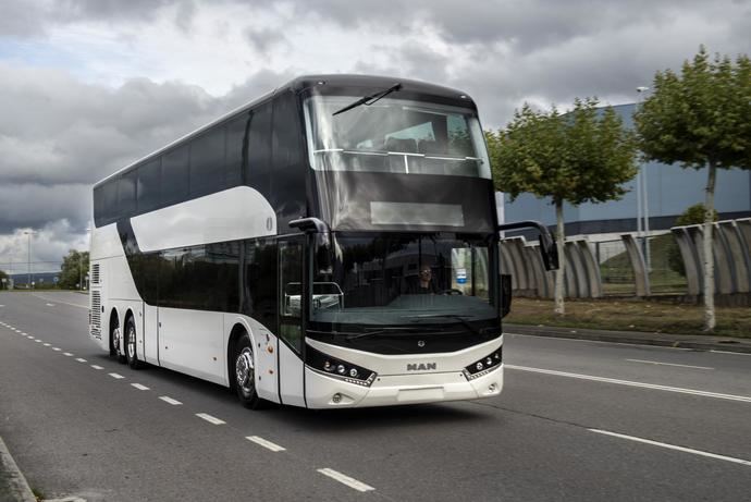 Unvi, autobús de doble piso para Suecia