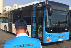 Autobús operado por Vectalia en Nador.
