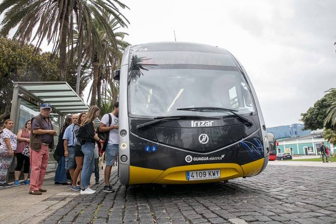 Guaguas transporta 38,5 millones de viajeros en 2019