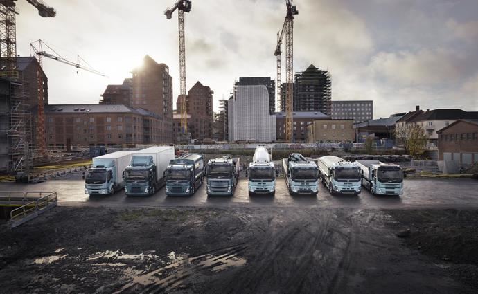 Volvo Trucks recibe un pedido récord de mil camiones eléctricos