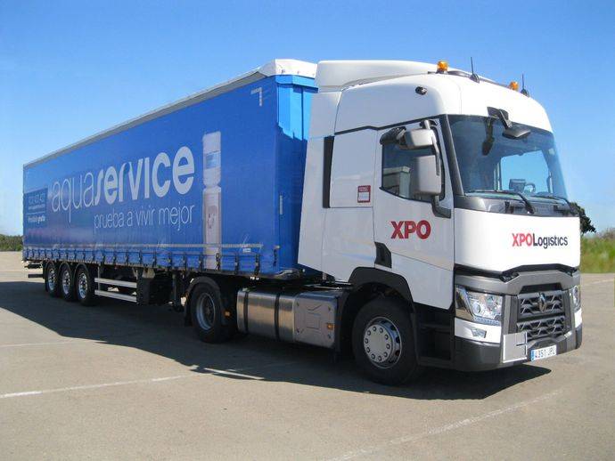 XPO Logistics gestionará el transporte de agua de Aquaservice