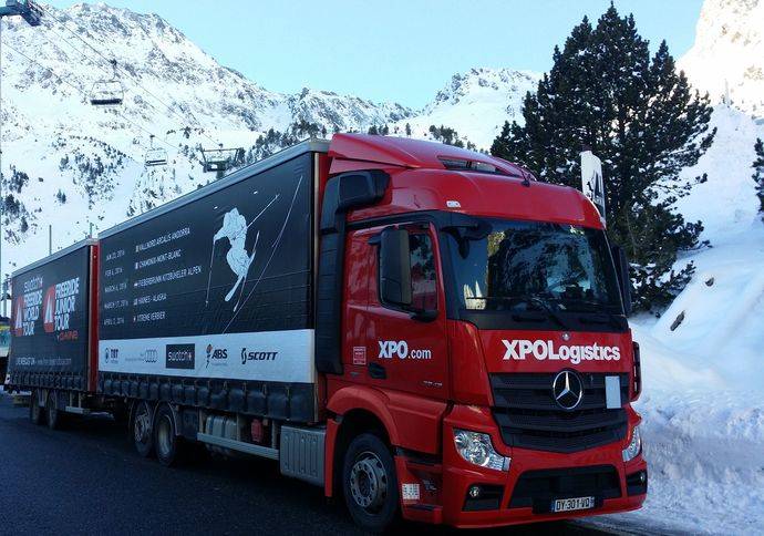 XPO, proveedor de transporte europeo del Swatch Freeride World Tour 2016
