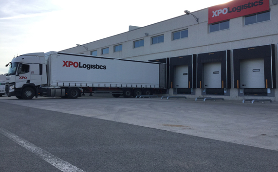 La nueva plataforma logística de XPO en Pamplona.