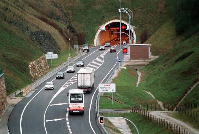 El túnel de Belate, en Navarra.