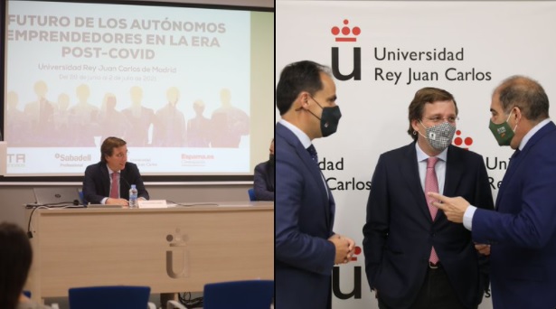 Almeida: 'Madrid seguirá apoyando a autónomos y emprendedores'