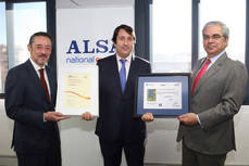 El certificado de Alsa.