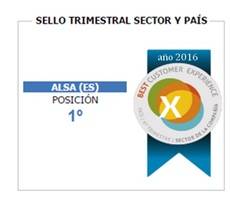 ALSA recibe el sello BCX como mejor empresa de transporte