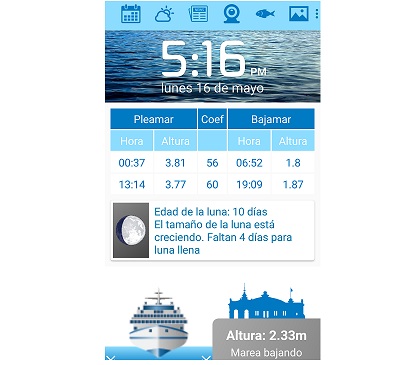 Imagen de la App del Puerto de Santander