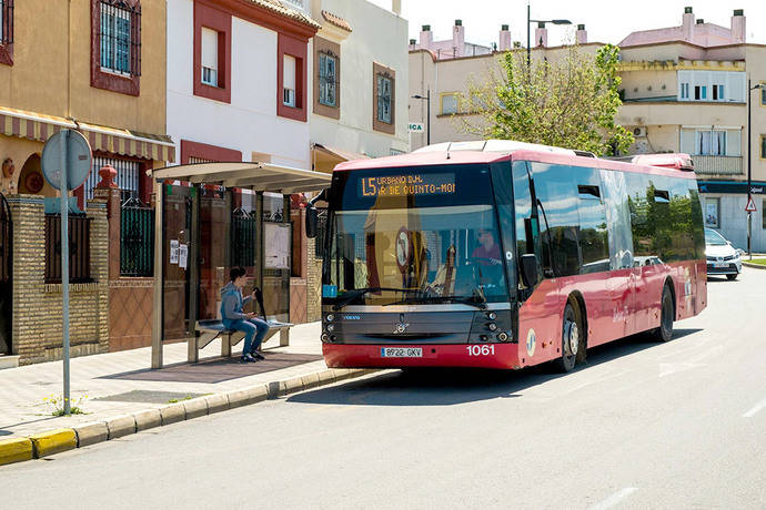 Autobús urbano de Dos Hermanas.