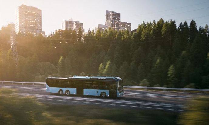 Volvo consigue el primer pedido del 8900 Electric interurbano