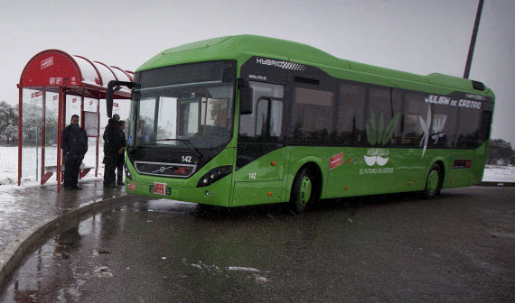 Autobús interurbano de la Comunidad de Madrid.