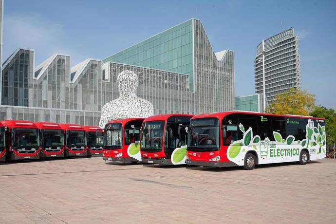 Autobuses urbanos de Zaragoza.