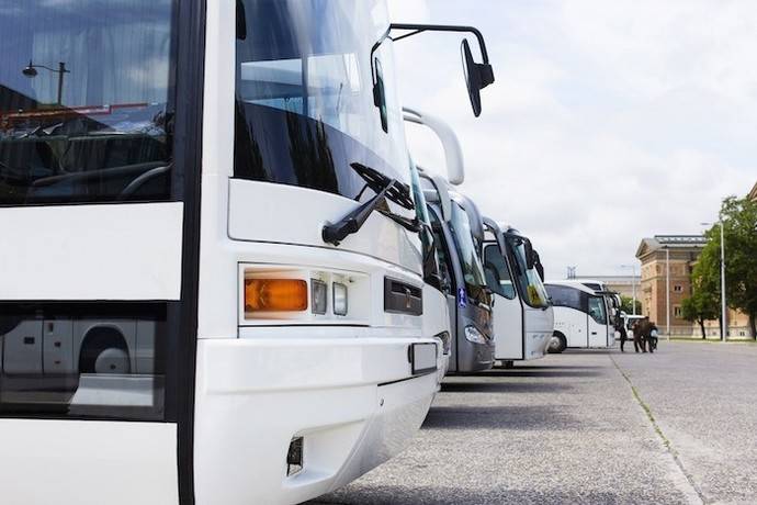 Las matriculaciones de autobuses descienden un 8,5% en el mes de abril