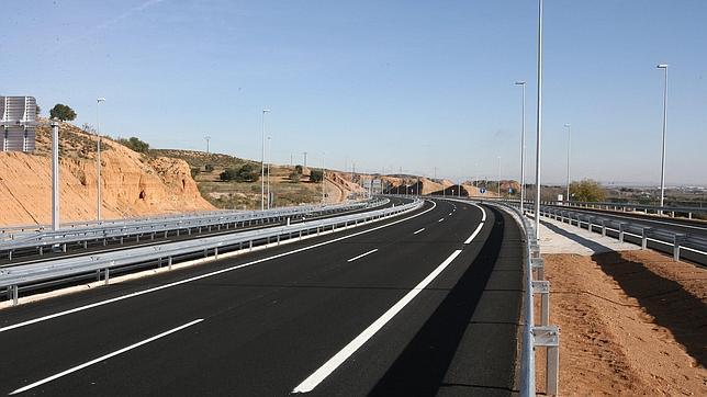 Imagen de la autopista Madrid-Toledo.