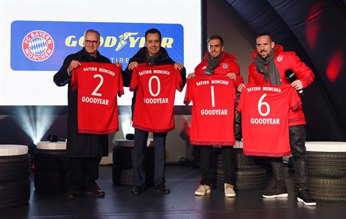 Goodyear, patrocinador del Bayern de Múnich