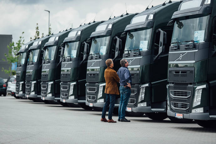 Camiones Volvo a la venta en el nuevo Arrow Truck Sales Europe.
