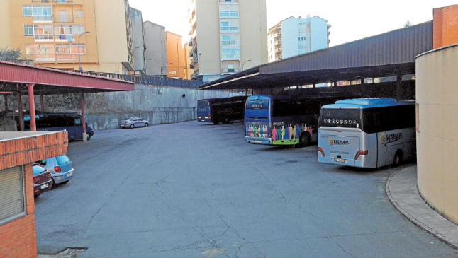 Estación de autobuses de Béjar, en Salamanca.