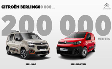 La tercera generación del Berlingo supera las 200.000 ventas