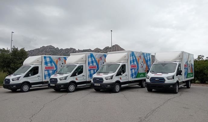 Grupo Bimbo incorpora 30 Ford E-Transit 100% eléctricas a su flota