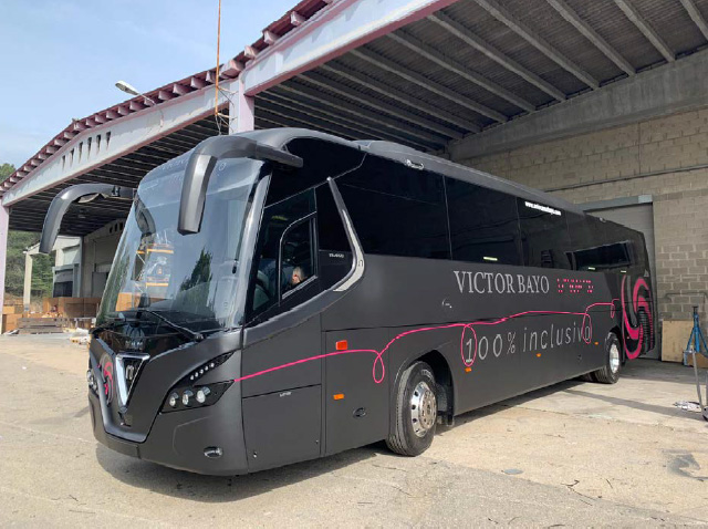 El nuevo autocar 100% inclusivo de Víctor Bayo.