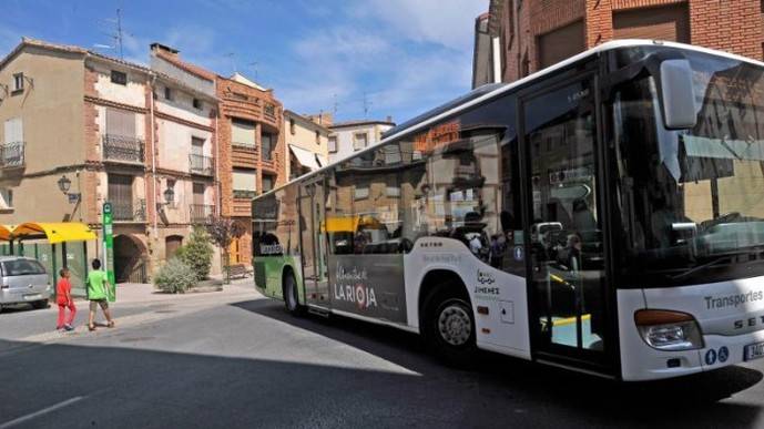 Un autobús de La Rioja.