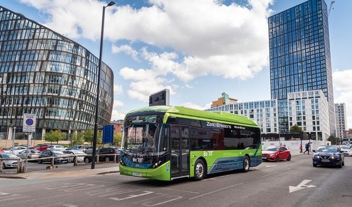 Alexander Dennis entrega cuatro buses de cero emisiones en Reino Unido