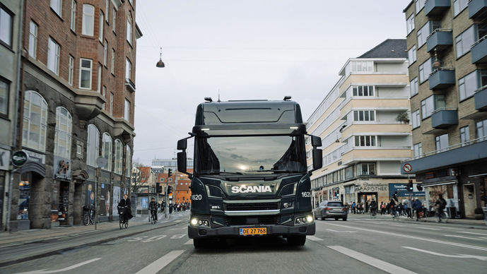 Los camiones eléctricos de Scania desembarcan en Dinamarca