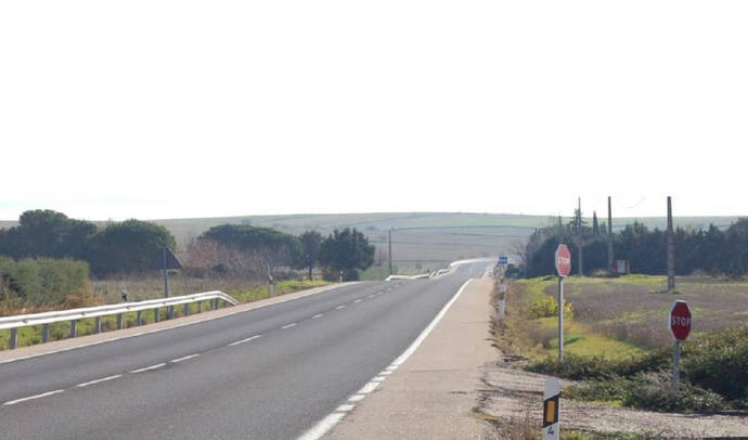 Una carretera española.