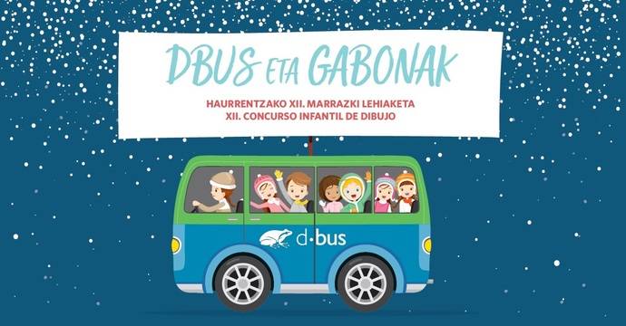 XII edición del Concurso infantil de dibujo ‘Dbus eta gabonak’