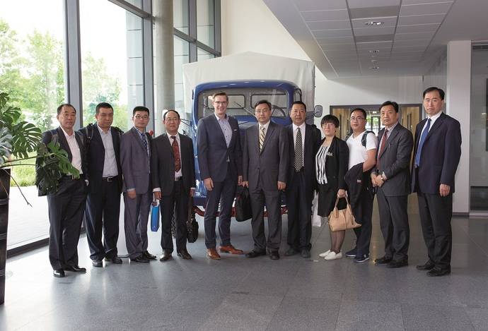 Una delegación del Gobierno de China visita TimoCom
