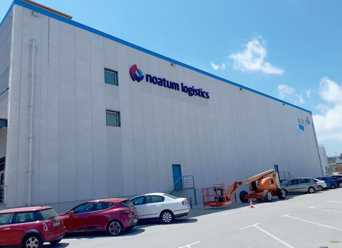 Un almacén de Noatum Logistics.