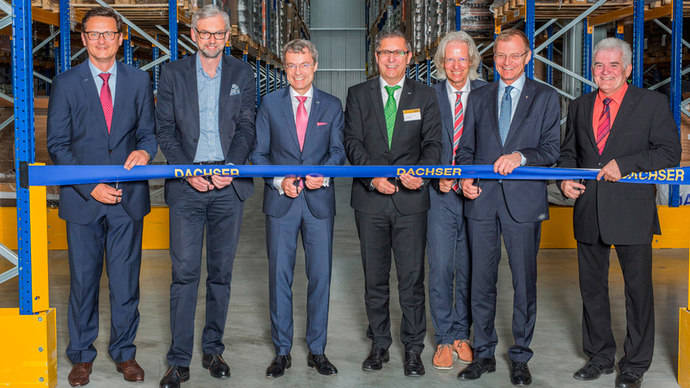 Realidad virtual en la inauguración del nuevo almacén de Dachser en Austria