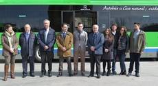 Presentación de los autobuses en Villarejo de Salvanés