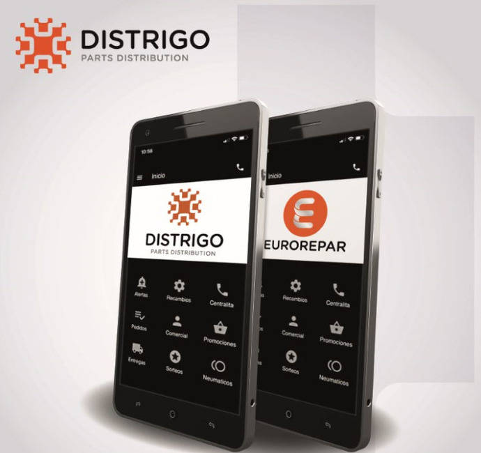 Distrigo posee una nueva apliación móvil.