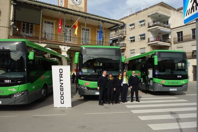 La Veloz recibe cinco nuevos modelos del Iveco Crossway híbrido