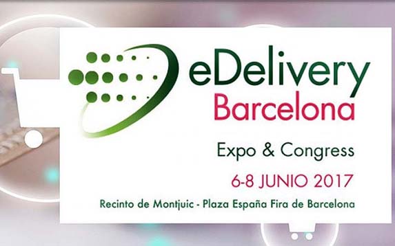 Cartel de eDelivery Barcelona Expo & Congress.