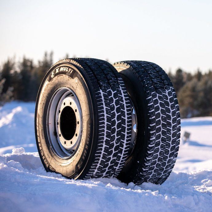 Michelin X Multi Grip, neumático de camión para inviernos severos