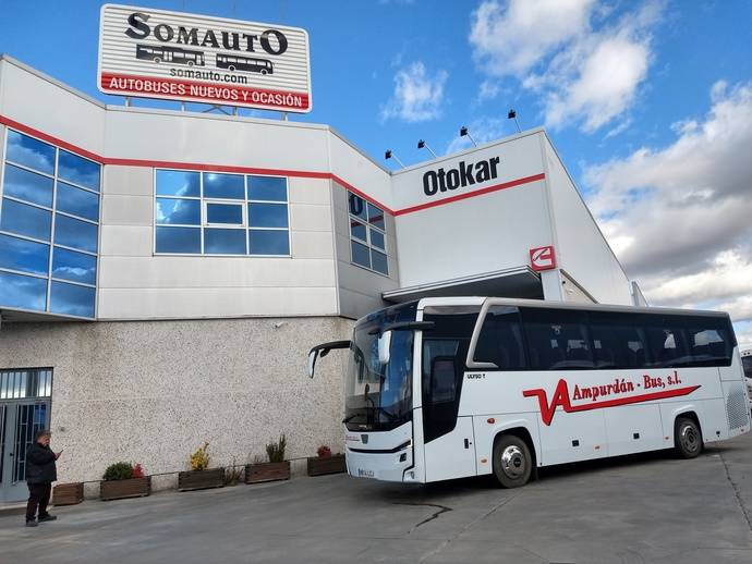El nuevo vehículo Otokar de Ampurdán Bus.