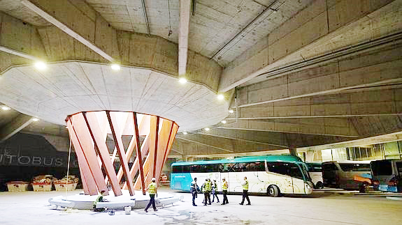 La nueva estación de autobuses de San Sebastián, lista para el 15 de enero